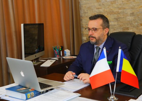Discuţie online între Ionuț Rusu şi viceprimarul municipiului Brest din Franța