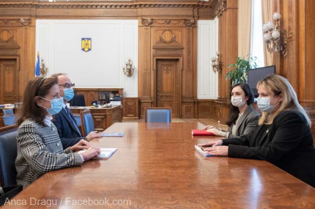 Anca Dragu a discutat cu ambasadoarea Greciei despre cooperarea în turism