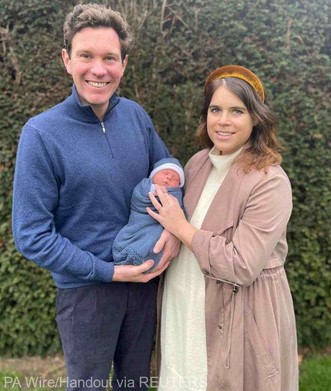 Prinţesa Eugenie a Regatului Unit a ales numele August Philip Hawke pentru fiul ei