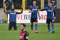 Inter, victorie clară în derbiul cu AC Milan