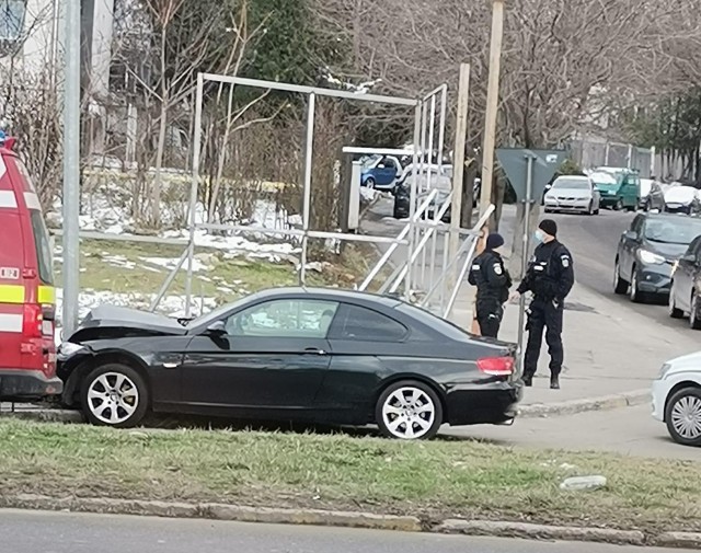 Accident rutier în zona Pescărie