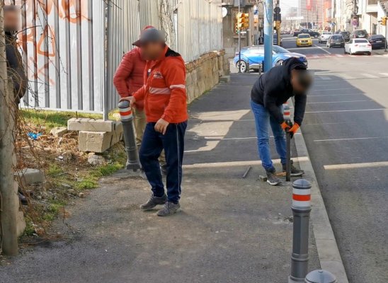 AȘA CEVA...! STÂLPIȘORII lui Babu, VANDALIZAȚI!