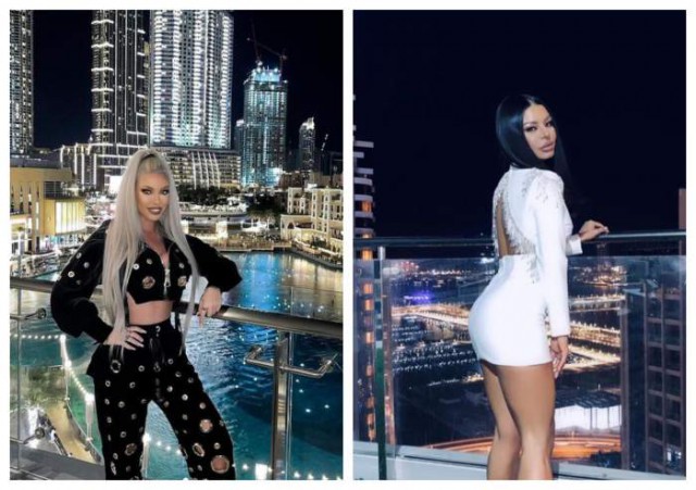 Loredana Chivu, surprinsă în timp ce a îmbrâncit-o pe Ana-Maria Mocanu în club