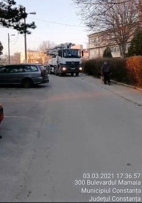 Sancțiuni aplicate de polițiștii locali pentru nerespectarea regimului de transport al materialelor de construcții