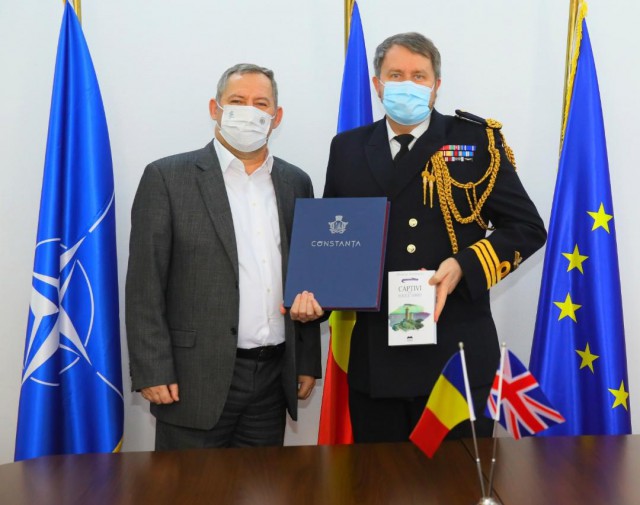 Vizita delegației Ambasadei Regatului Unit al Marii Britanii și Irlandei de Nord la Primăria Municipiului Constanța