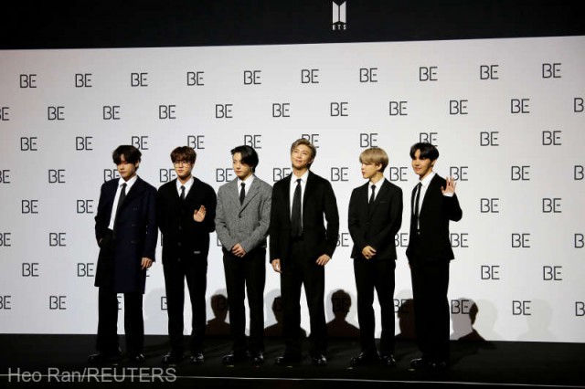 Grupul sud-coreean BTS, desemnat Artistul Global al Anului 2020 de Federaţia Internaţională a Industriei Fonografice