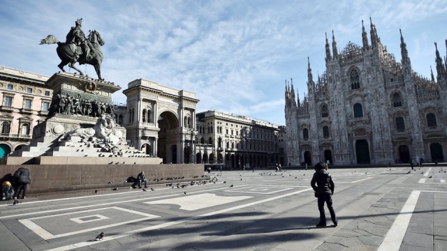 Un nou lockdown impus în Italia pentru a stopa creşterea numărului cazurilor de COVID-19