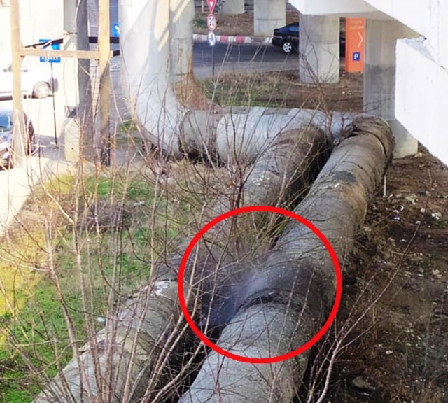 RADET a REPARAT CONDUCTA de la Podul de la Butelii