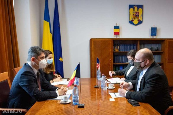 Senat: Semnificaţia împlinirii a 10 ani de Parteneriat strategic România-SUA, marcată în întâlnirea Corlăţean-Muniz