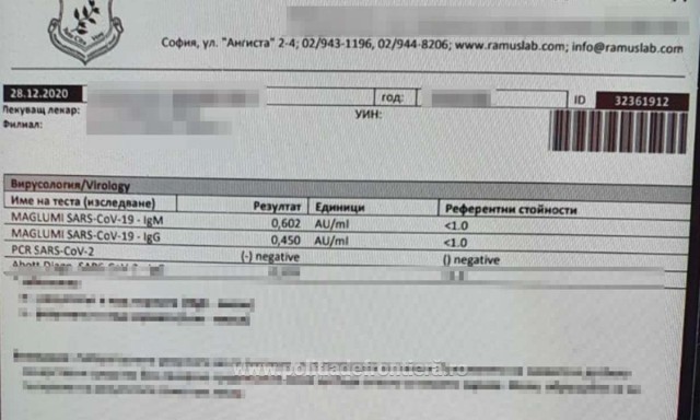 Au prezentat TESTE COVID FALSE la frontiera de la Vama Veche!