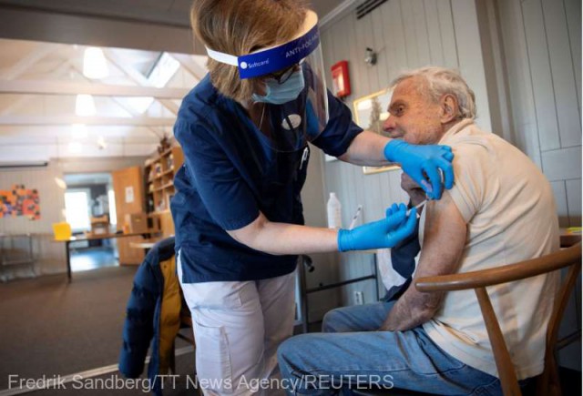 Suedia spune că nu va atinge ţinta de vaccinare din cauza întârzierilor la livrare