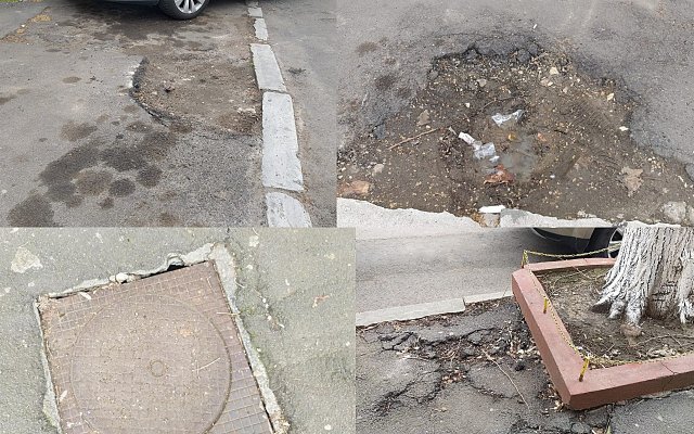 TROTUARE pline de GROPI în centrul orașului!