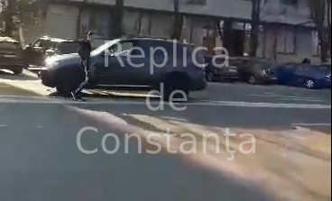 Accident rutier în zona City Mall. VIDEO