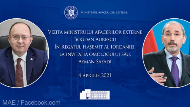 Consultări Aurescu - Sfadi: A fost semnat Tratatul între România şi Iordania privind extrădarea