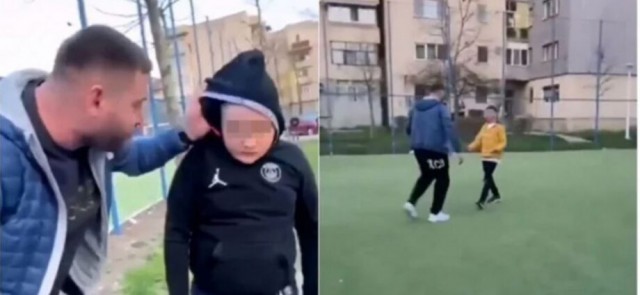REVOLTĂTOR! Un bărbat a bătut mai mulţi copii pe un teren de sport: „Vă omor“. VIDEO