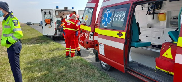 ACCIDENT cu VICTIMĂ, la intrare în staţiunea Mamaia
