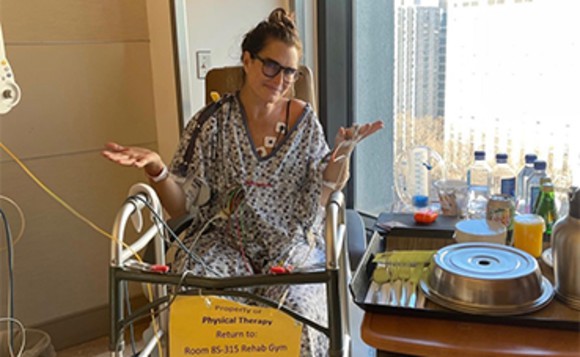 Brooke Shields trăiește un coșmar din ianuarie: „Am învăţat să merg din nou“
