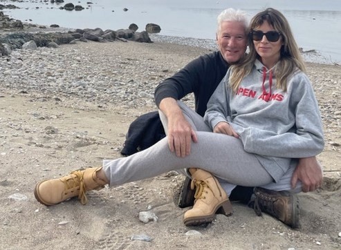 Richard Gere și Alejandra, primul concediu după ce au devenit părinți a doua oară