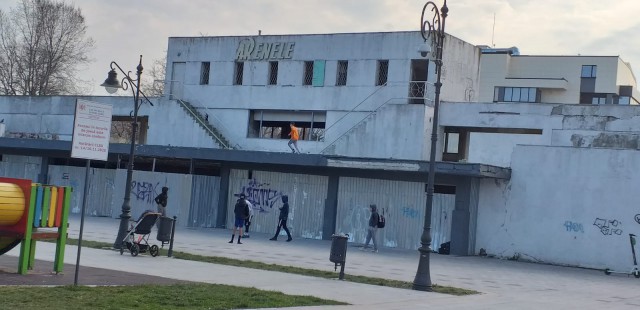 Mai mulţi MINORI se JOACĂ pe ZIDURILE GRĂDINII de VARĂ!