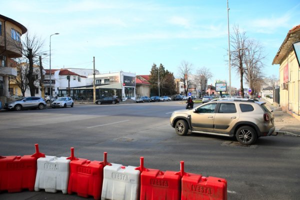 INTERSECŢIA bulevardului MAMAIA cu str. NICOLAE IORGA va fi RECONFIGURATĂ