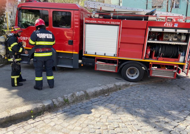 INCENDIU la un APARTAMENT, în Mamaia Nord