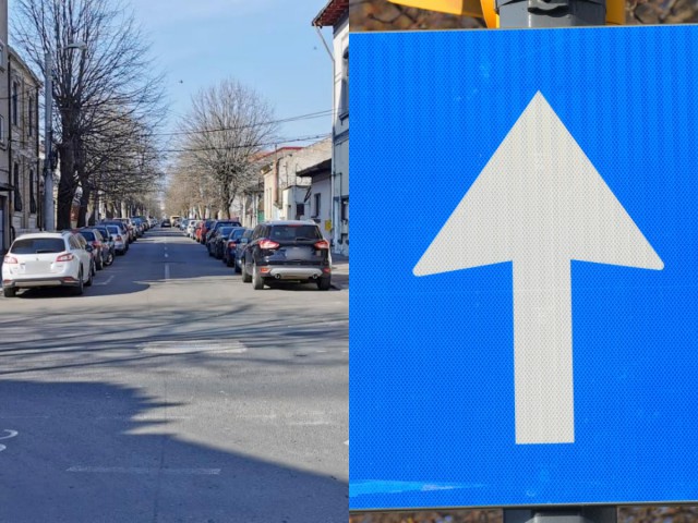 ATENŢIE! De astăzi au fost introduse 16 noi sensuri unice în zona centrală a orașului