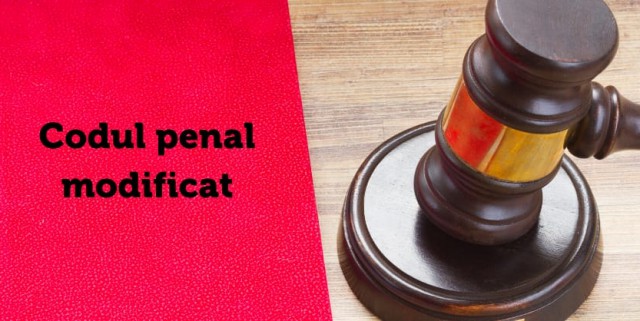 Senat: CODUL PENAL a fost MODIFICAT!