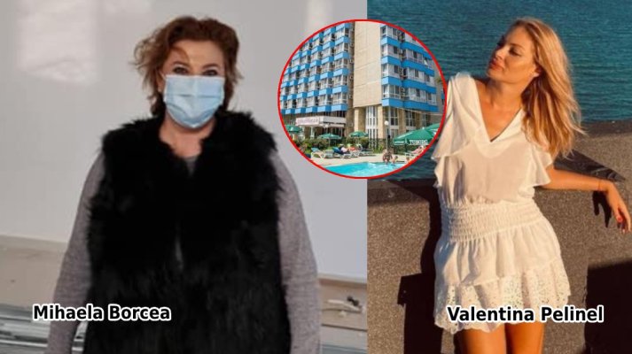 Valentina PELINEL îi PROMOVEAZĂ afacerile Mihaelei BORCEA, din Olimp