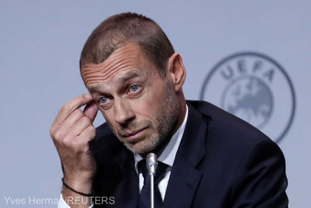 Fotbal - Președintele UEFA: Super Liga, o „propunere ruşinoasă“ a unor cluburi „mânate de lăcomie“
