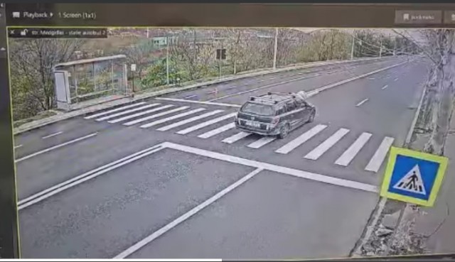 ŞOCANT! O FEMEIE a fost SPULBERATĂ pe trecerea de pietoni, la Cernavodă! VIDEO