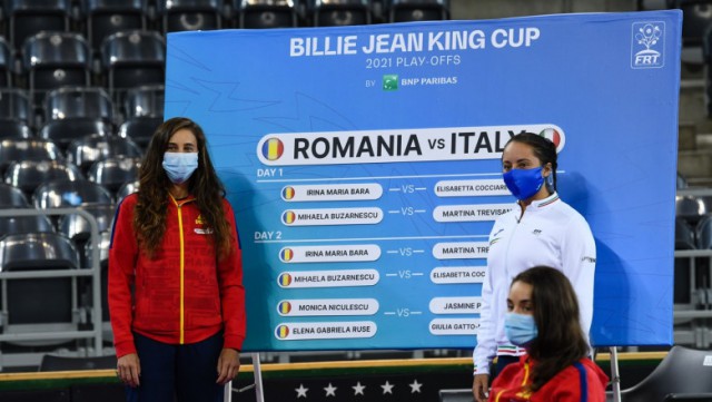 Fed Cup. România a pierdut în fața Italiei și retrogradează din Grupa Mondială a Billie Jean King Cup