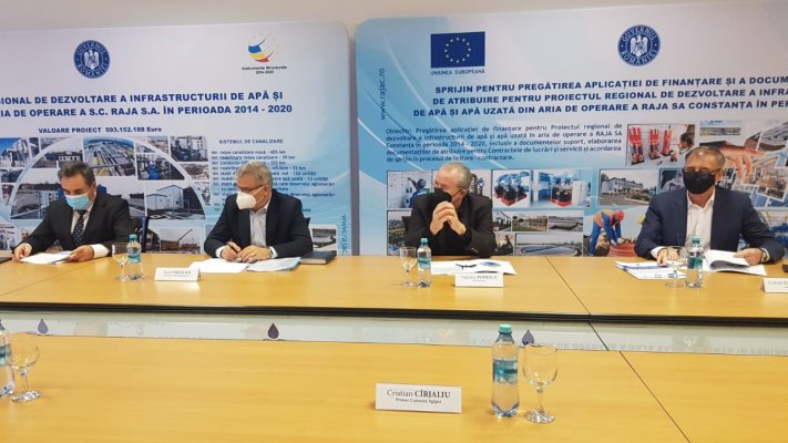 RAJA continuă programul de modernizare a sistemelor de alimentare cu apă din județul Constanța