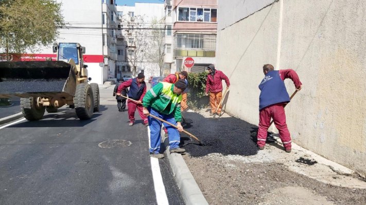 Trama stradală din zona Delfinariu este reabilitată