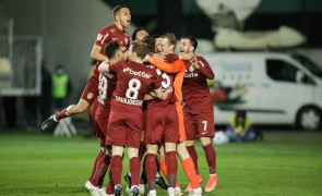 CFR Cluj a început cu victorie play-off-ul Ligii I: scor 3-0 cu Academica Clinceni