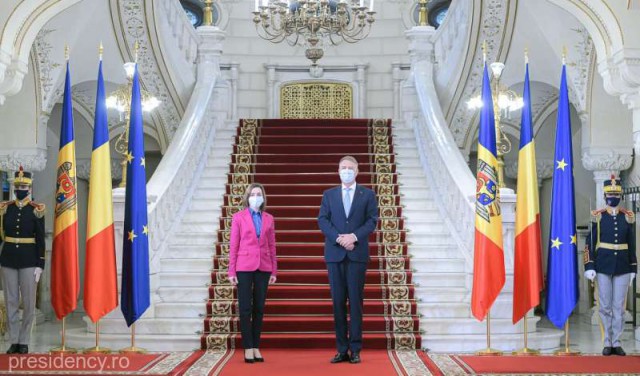 Klaus Iohannis, întrevedere cu Maia Sandu: România, principalul partener al cetăţenilor Republicii Moldova
