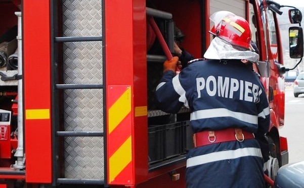 Incendiu pe bulevardul Alexandru Lăpușneanu