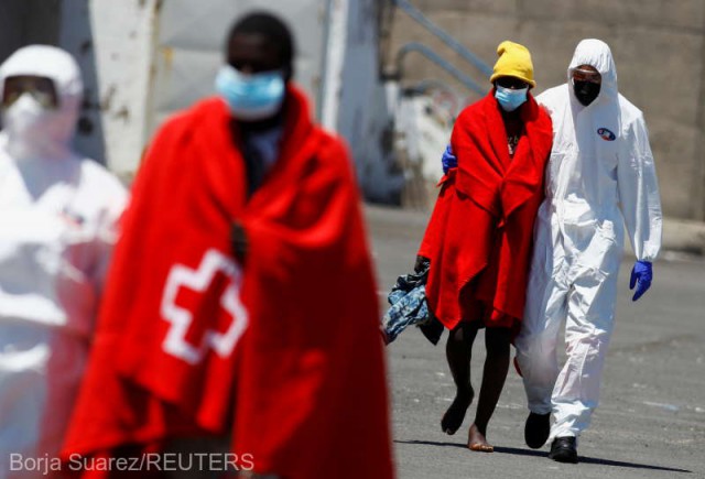 Spania: 17 migranţi africani găsiţi morţi pe o barcă în largul insulelor Canare