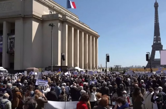 Proteste în Franţa şi Israel pentru Sarah Halimi, sexagenara evreică ucisă de un criminal nejudecat