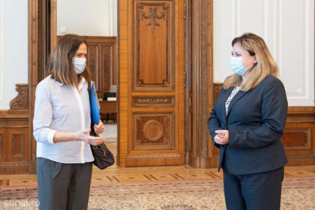 Anca Dragu a discutat cu ambasadorul Portugaliei despre agenda europeană