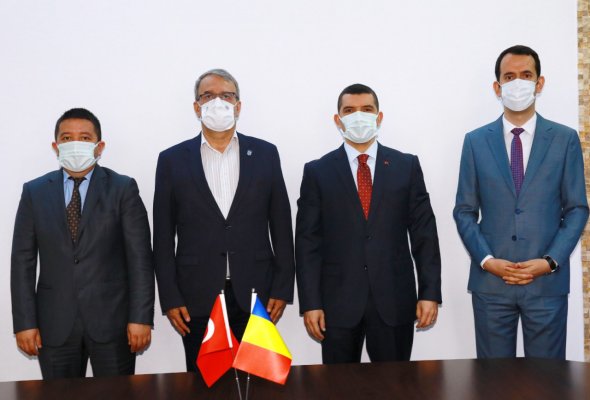 Consulul general al Republicii Turcia, în vizită la Constanța