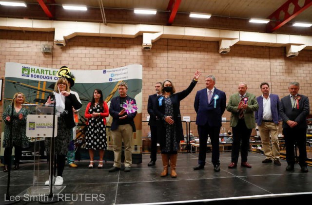 Marea Britanie: Partidul Conservator obţine o victorie istorică la Hartlepool, bastion laburist