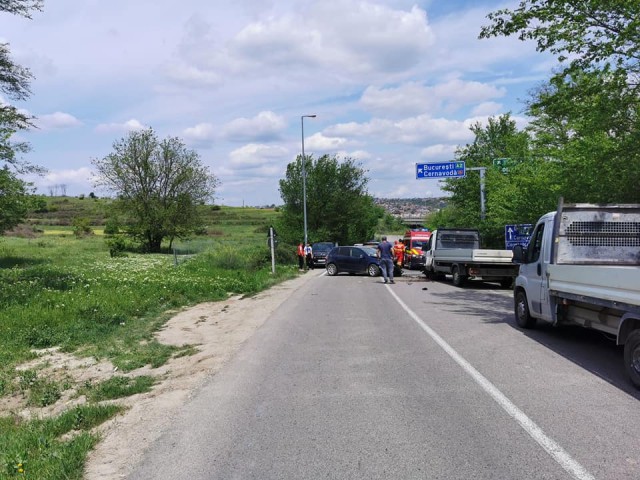 Accident cu VICTIMĂ, la ieşire din Cernavodă către Cochirleni