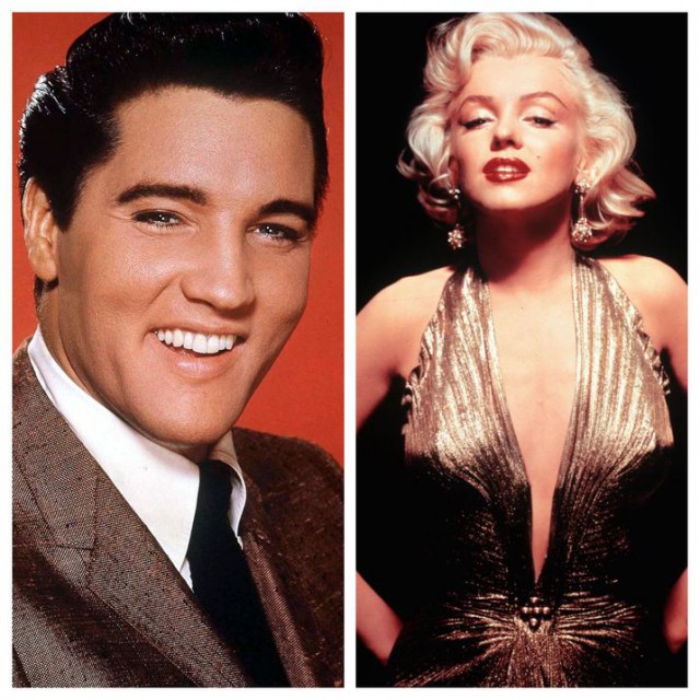 Elvis Presley a avut o aventură cu Marilyn Monroe. Detalii neştiute