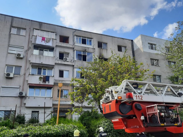 EXPLOZIE urmată de INCENDIU, în POARTA 6! VIDEO!