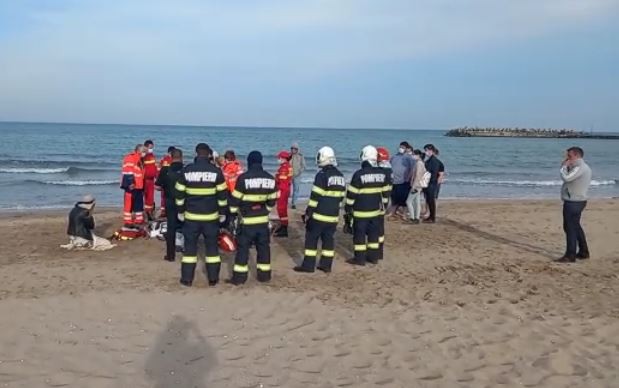 ALARMĂ FALSĂ pe PLAJA din MAMAIA!