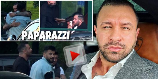 Primele imagini cu Alex Bodi după ce a fost eliberat din arestul la domiciliu!