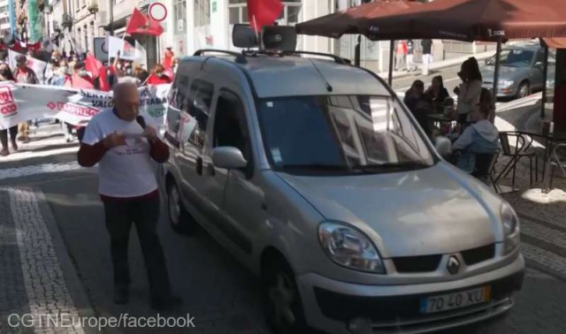 Mii de manifestanţi au protestat la Porto împotriva summitului social al UE