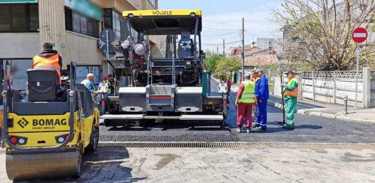 Mai multe străzi din Constanța, reabilitate