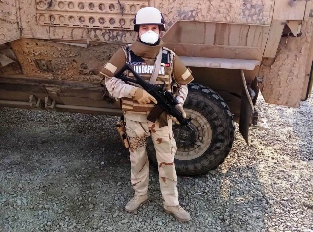 Unul dintre jandarmii români care s-au întors recent din Afganistan este din Constanța