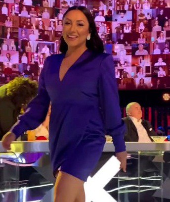 Andra Măruță, însărcinată cu al treilea copil? Cântăreața a afișat o burtică suspectă în semifinala „Românii au talent”